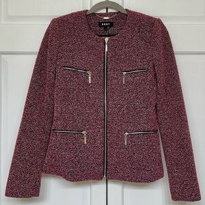 DKNY Tweed Style Blazer Size 2